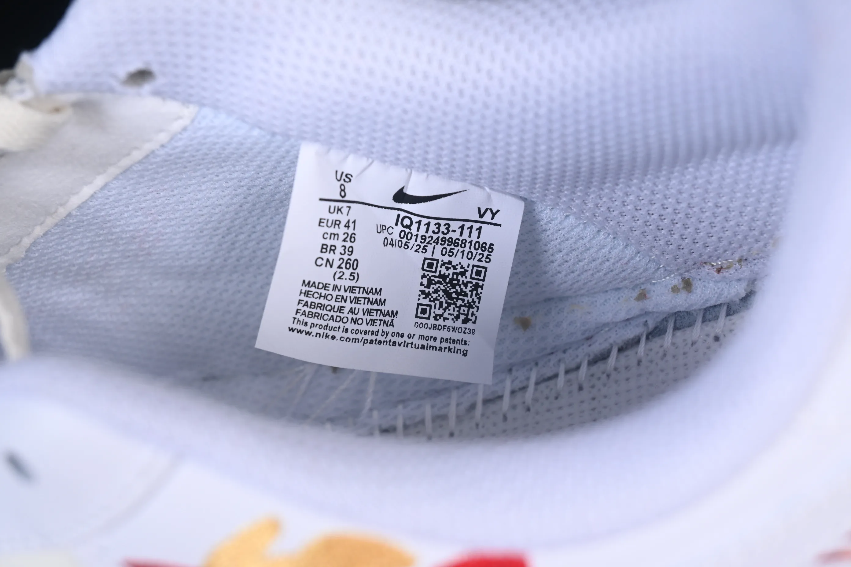 All categories Nk Air Force 1 Air Force series Nk Air Force 1 Low Air Force low-top Nike Air Force 1'07 Low Year of the Horse embroidery Air Force 1 low-top casual sneakers IQ1133-111
